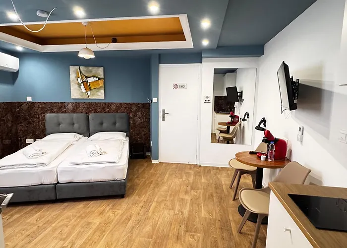 Modern Studio Nr6 Private Kitchenette And Bathroom